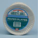 6"LIGHT WGT.PAPER PLATE 1M-CS 40111