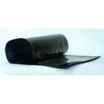 Poly Liner 43x47 1.7 Mil Black SM434720 Perforated Coreless Rolls