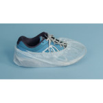 Shoe Covers Co Polomer Embossed Large Color White
